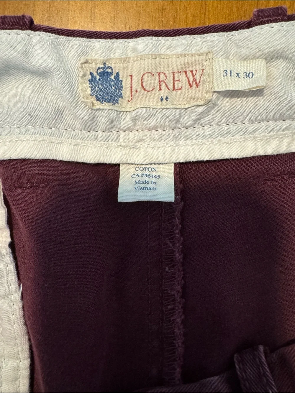 J. Crew Classic Chino Pants - W31 x L30